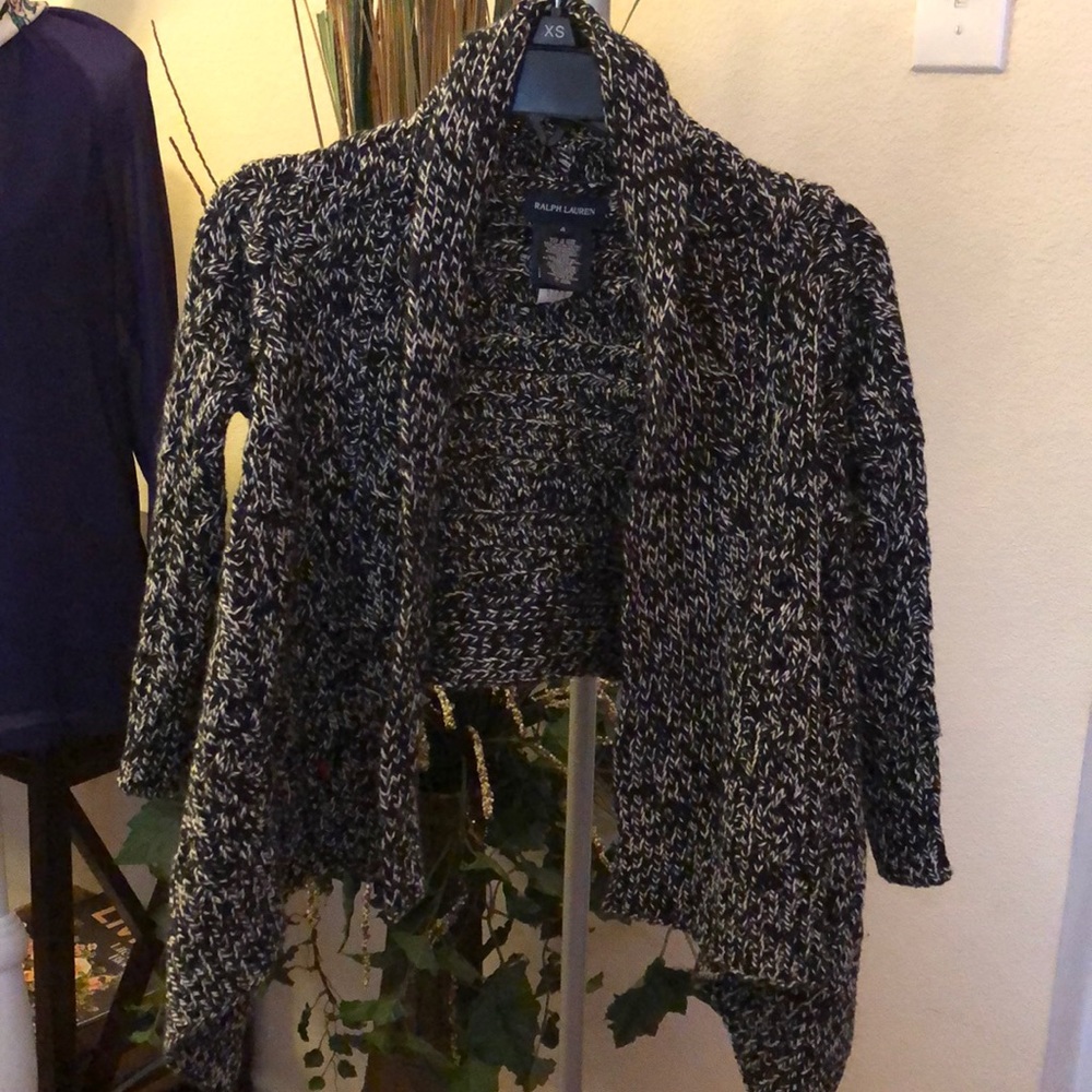 Ralph Lauren Girl Poncho size 4